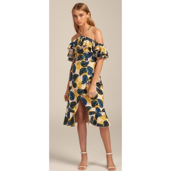 💐NWT💐C/meo CollectiveMidi Dress - Picture 3 of 5